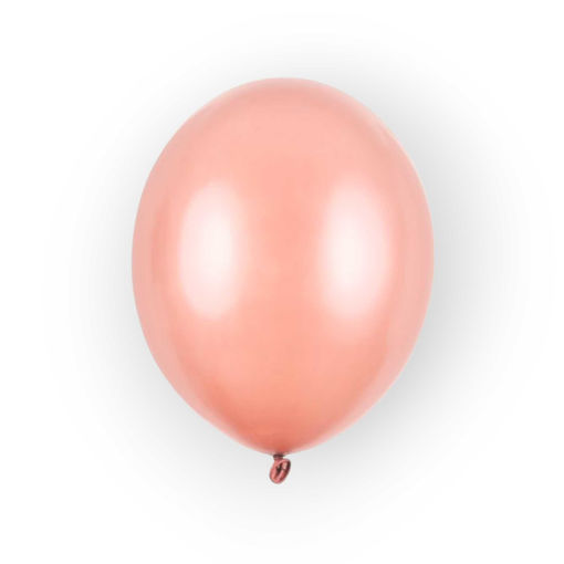 Picture of LATEX BALLOONS METALLIC ROSE GOLD 12 INCH